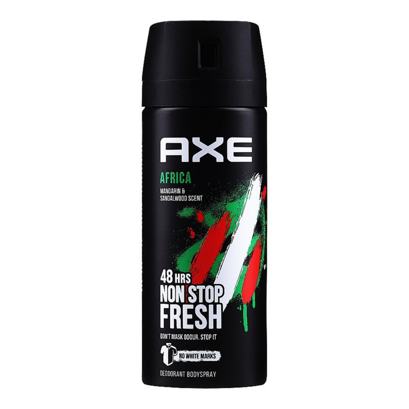 Axe Africa Deodorant + Body Spray, 150ml (Pack of 6)