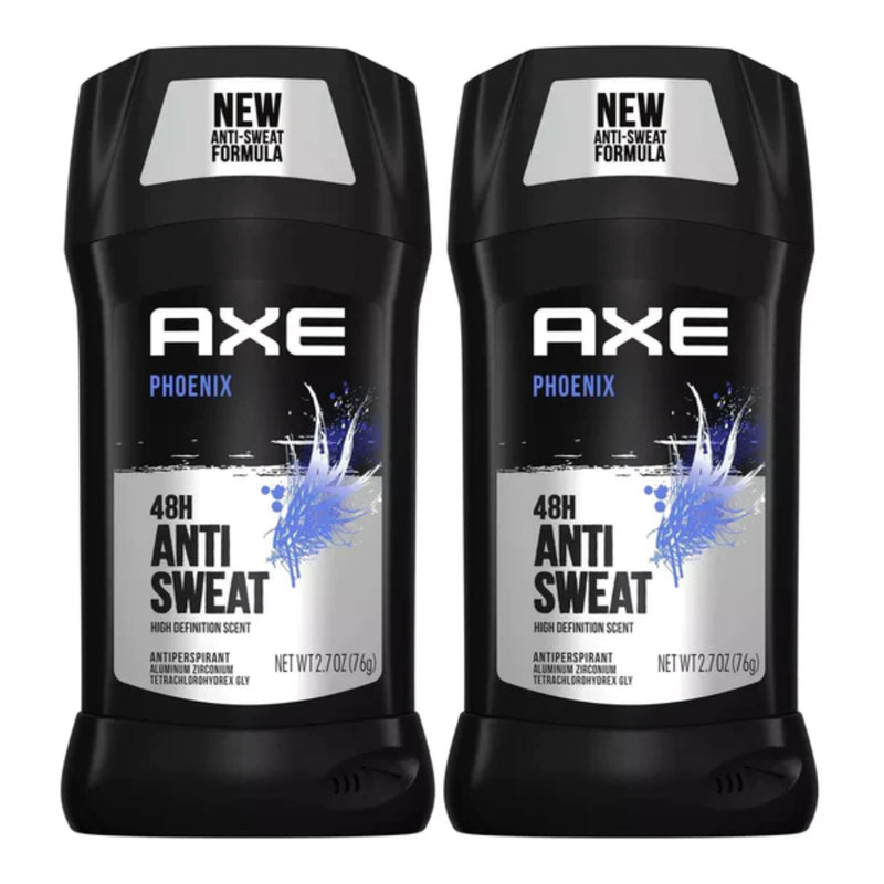 Axe Phoenix 48 Hour Anti Sweat Antiperspirant Stick 2.7oz (Pack of 2)