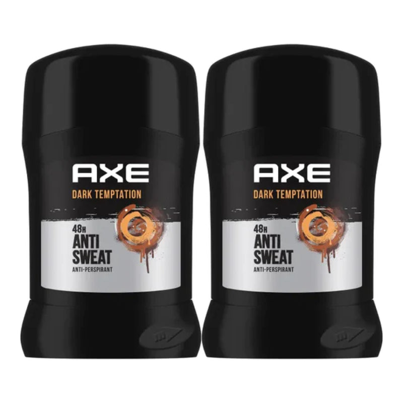 Axe Dark Temptation Anti-Sweat Deodorant Stick, (Pack of
