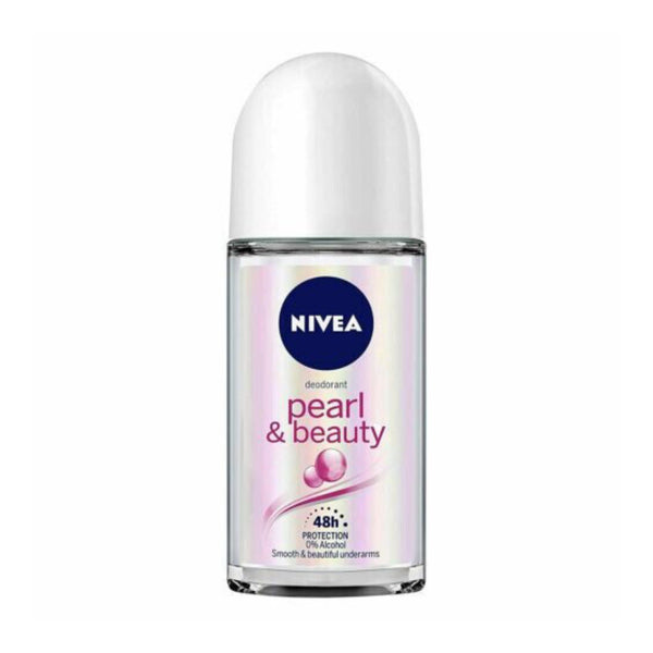 Nivea Pearl & Beauty Roll-On Deodorant, 1.7oz (50ml)