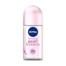 Nivea Pearl & Beauty Roll-On Deodorant, 1.7oz (50ml) (Pack of 3)