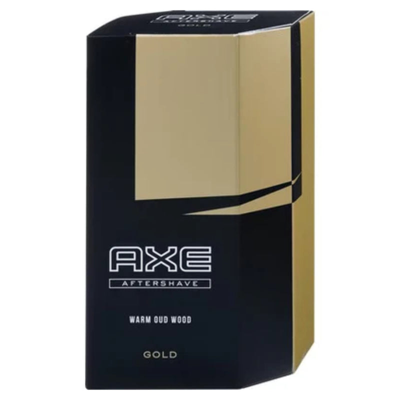 Axe Gold Aftershave Warm Oud Wood, (100ml) – MarketCOL