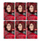 Revlon ColorSilk Beautiful Hair Color - 49 Auburn Brown (Pack of 6)