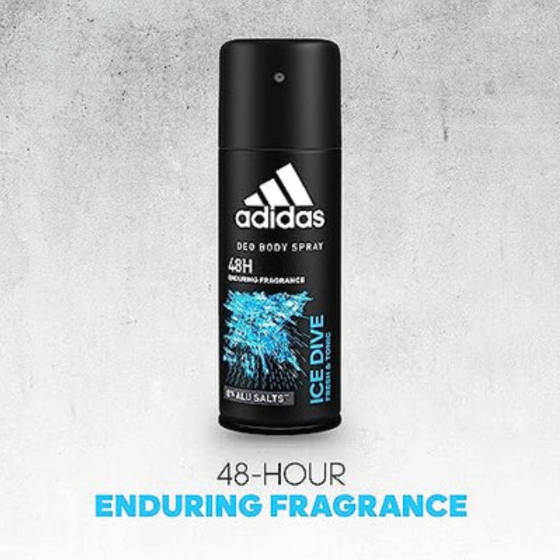 Adidas Ice Dive Fresh & Tonic Deodorant Body Spray, 150ml