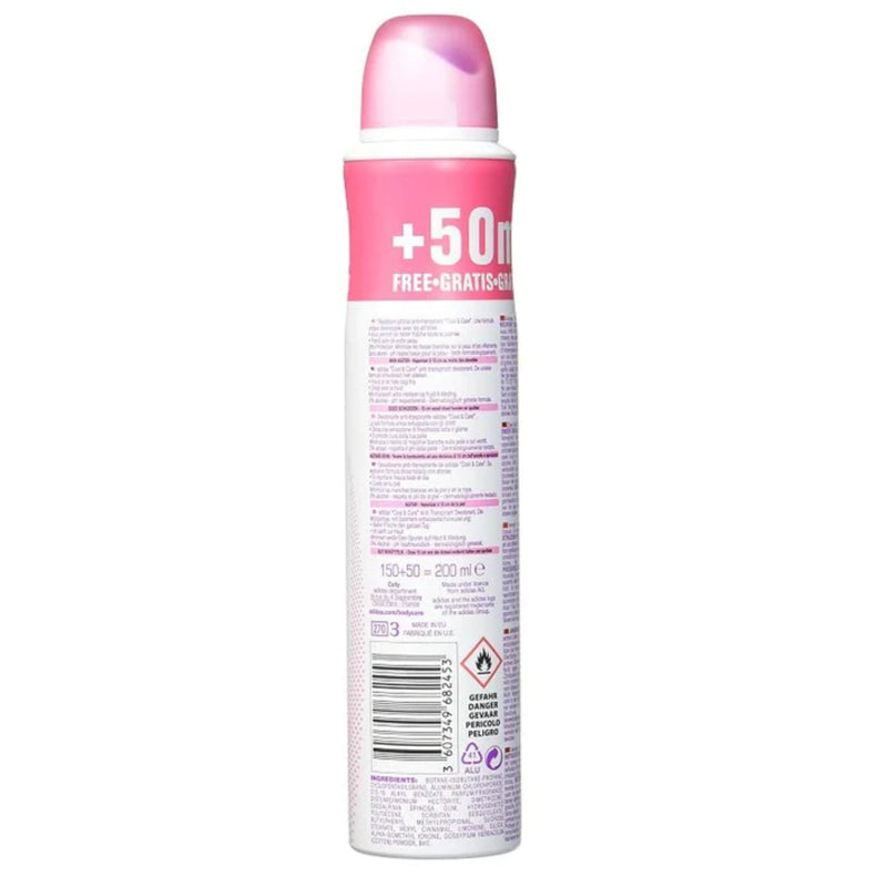 Adidas Control Ultra Protection Cool & Care Spray, 150ml (Pack of 2)