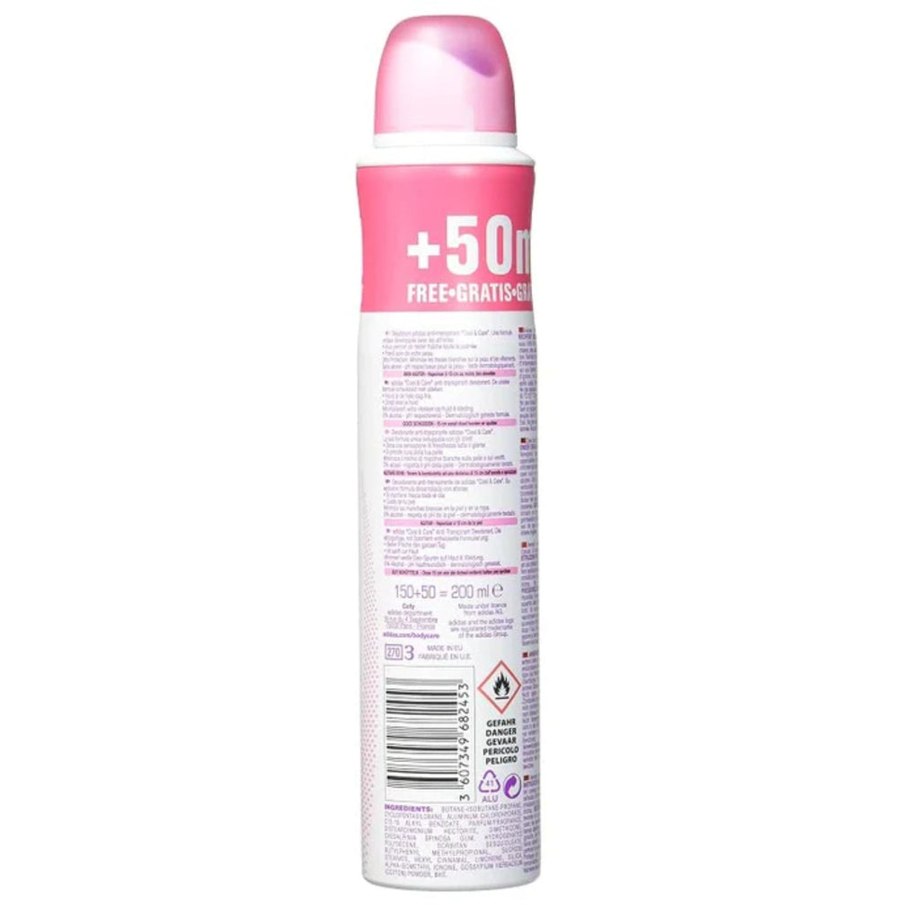 Adidas Control Ultra Protection Cool & Care Spray, 150ml (Pack of 12 ...