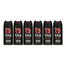 Tag Sport Power - Fine Fragrance Body Spray, 3.5oz. (Pack of 6)