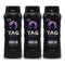 Tag Sport Dominate Deep Cleaning Body Wash, 18oz (532ml) (Pack of 3)