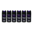 Tag Sport Dominate - Fine Fragrance Body Spray, 3.5oz. (Pack of 6)