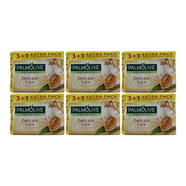 Palmolive Delicate Care with Almond Milk, 4 ct. 360g (Pack of 6)