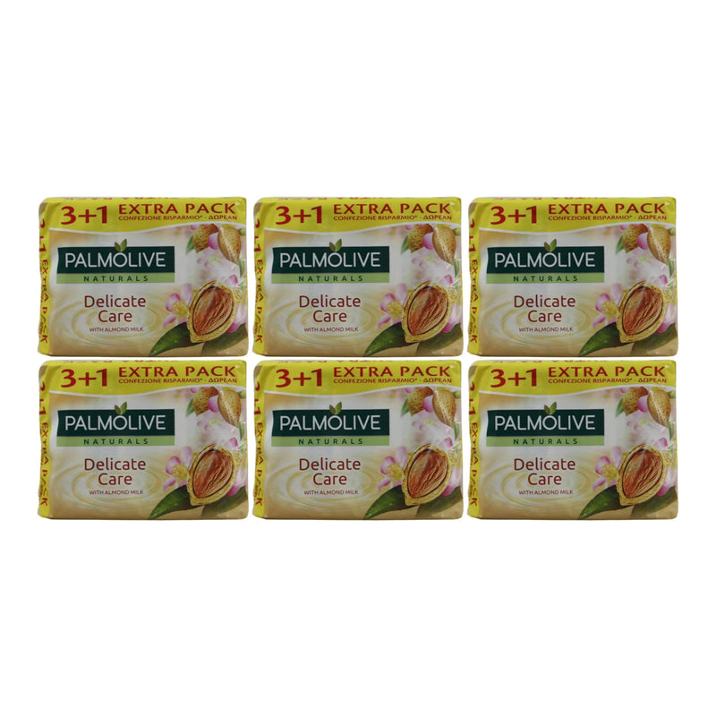 Palmolive Delicate Care with Almond Milk, 4 ct. 360g (Pack of 6)