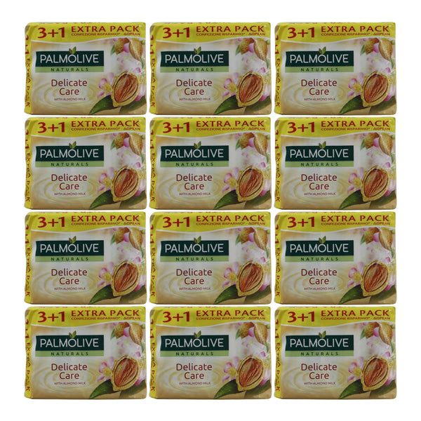 Palmolive Delicate Care with Almond Milk, 4 ct. 360g (Pack of 12)