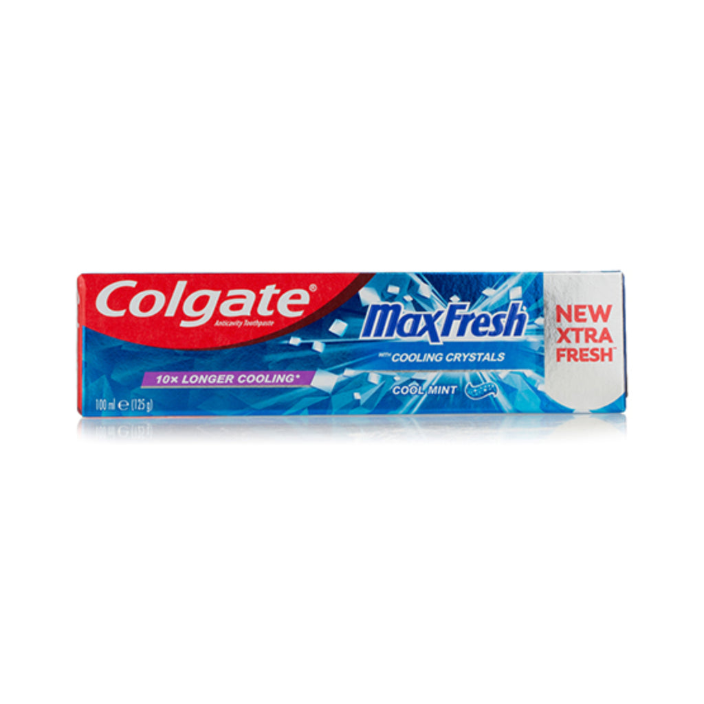 Colgate Max Fresh w/ Cooling Crystals Toothpaste - Cool Mint, 100ml ...