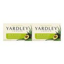 Yardley London Aloe & Avocado Moisturizing Bath Bar Soap, 4.0 oz. (Pack of 2)