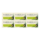 Yardley London Aloe & Avocado Moisturizing Bath Bar Soap, 4.0 oz. (Pack of 6)