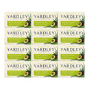Yardley London Aloe & Avocado Moisturizing Bath Bar Soap, 4.0 oz. (Pack of 12)