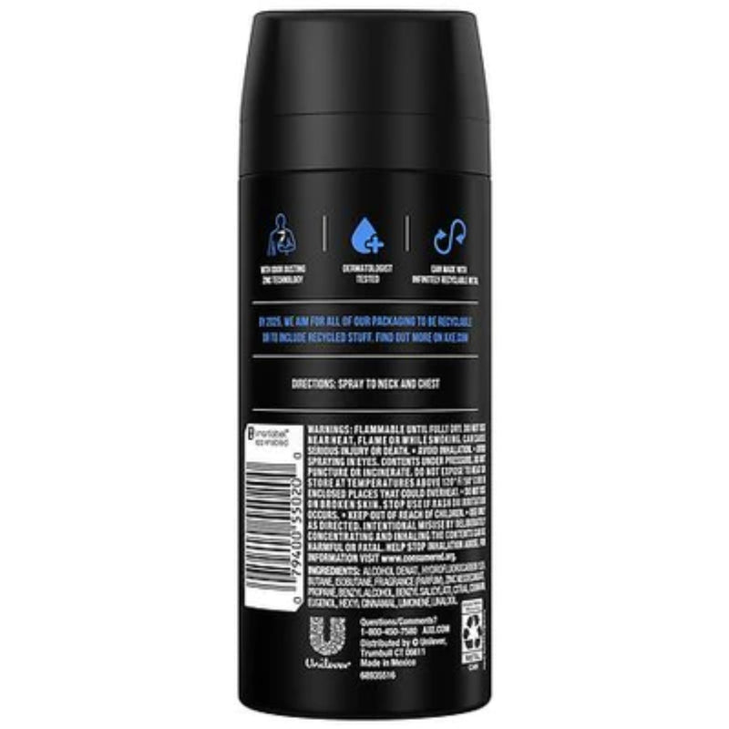 Axe Phoenix Crushed Mint & Rosemary Scent Body Spray, 4oz (150ml) (Pack of 12)