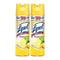 Lysol Disinfectant Spray - Lemon Breeze Scent, 19oz. (Pack of 2)