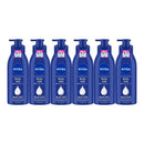 Nivea 5-in-1 Nourishing Body Lotion - Body Milk, 13.5oz (400ml) (Pack of 6)