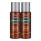 Brut Oud Deodorant Spray Efficacite Longue Duree, 200ml (Pack of 2)