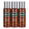 Brut Oud Deodorant Spray Efficacite Longue Duree, 200ml (Pack of 3)