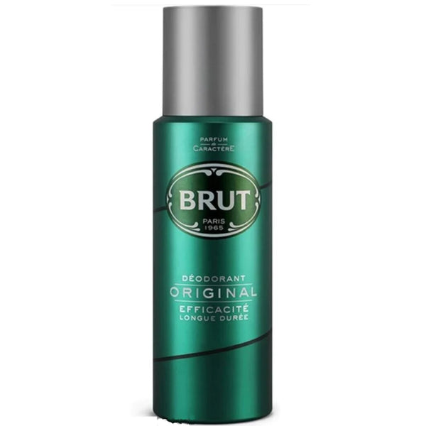 Brut Original Deodorant Spray Efficacite Longue Duree, 200ml