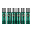 Brut Original Deodorant Spray Efficacite Longue Duree, 200ml (Pack of 6)