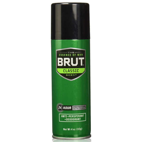 Brut Classic Antiperspirant & Deodorant 24 Hour Protection, 4oz