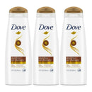 Dove Anti-Frizz Oil Therapy Shampoo, 12 Fl. Oz. (355ml) (Pack of 3)
