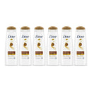 Dove Anti-Frizz Oil Therapy Shampoo, 12 Fl. Oz. (355ml) (Pack of 6)