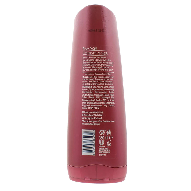 Dove Pro-Age Conditioner For Brittle Hair, 12 Fl. Oz. (350ml)