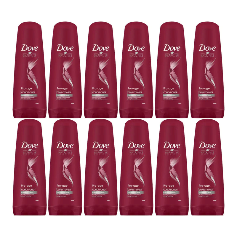 Dove Pro-Age Conditioner For Brittle Hair, 12 Fl. Oz. (350ml) (Pack of 12)