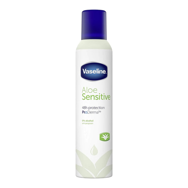 Vaseline Aloe Sensitive Anti-Perspirant Deodorant Spray, 250ml