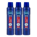 Vaseline Men Active Dry Anti-Perspirant Deodorant Spray, 250ml (Pack of 3)