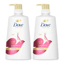 Dove Ultra Care Straight & Silky Shampoo for Frizzy, 23oz (680ml) (Pack of 2)