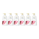 Dove Ultra Care Straight & Silky Shampoo for Frizzy, 23oz (680ml) (Pack of 6)