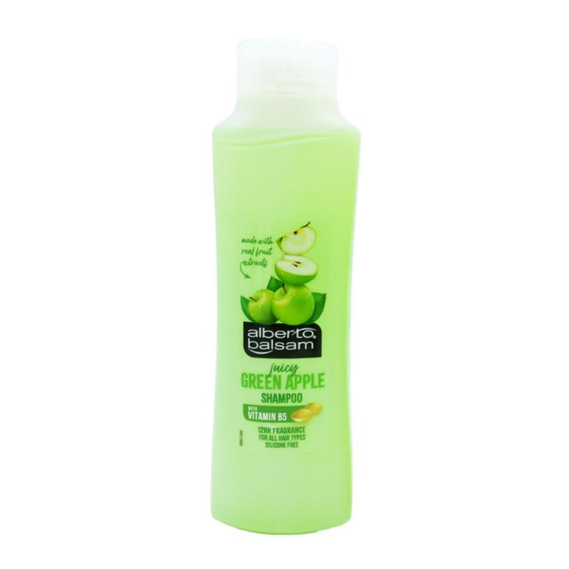 Alberto Balsam Juicy Green Apple Shampoo with Vitamin B5, 12oz