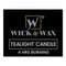 Wick & Wax Honeydew Scent Jumbo Tealight Candle, 6 Count (Pack of 3)