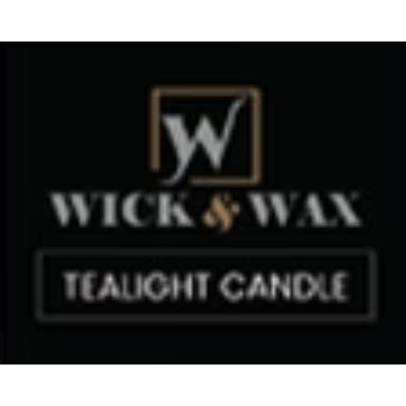 Wick & Wax Unscented Tealight Candle, 30 Count