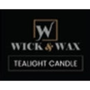 Wick & Wax Apple Cinnamon Tealight Candle, 30 Count (Pack of 6)