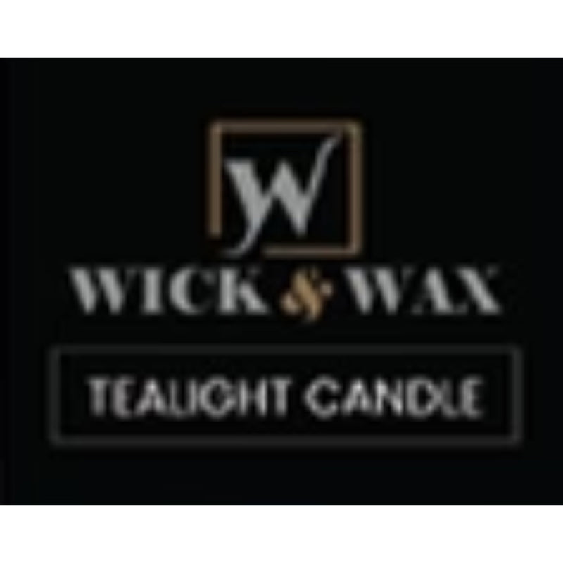 Wick & Wax Angel Orchid Tealight Candle, 30 Count (Pack of 2)