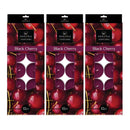 Wick & Wax  Black Cherry Scent Tealight Candle, 10 Count (Pack of 3)