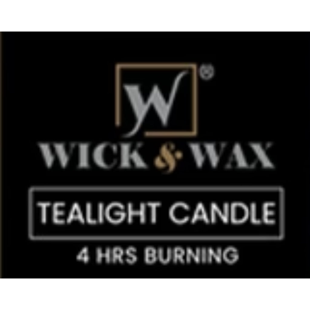 72 Count x Angel Orchid Scent Jumbo Tealight Candles by Wick & Wax ...