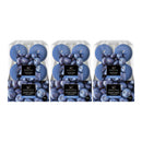 Wick & Wax Blue Berry Scent Jumbo Tealight Candle, 6 Count (Pack of 3)
