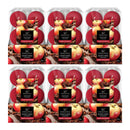 Wick & Wax Apple Cinnamon Scent Jumbo Tealight Candle, 6 Count (Pack of 6)