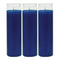 8" Tall Blue Candle - 7 Day Blue Prayer Glass Candle Unscented 10oz (Pack of 3)