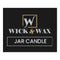 Wick & Wax Black Cherry Original Large Jar Candle, 18oz (Pack of 3)