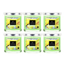 Wick & Wax Honeydew Scented 3-Wick Jar Candle, 14oz (Pack of 6)