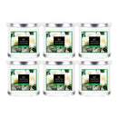 Wick & Wax Gardenia Scented 3-Wick Jar Candle, 14oz (Pack of 6)