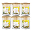 Wick & Wax Floral Sunshine 2-Wick Jar Candle, 9oz (Pack of 6)